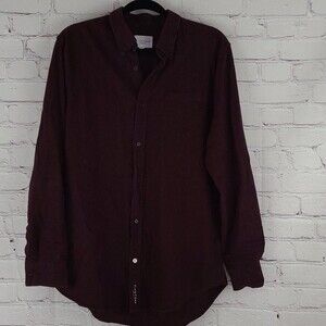 Five Four Los Angeles Burgundy Long Sleeve Shirt